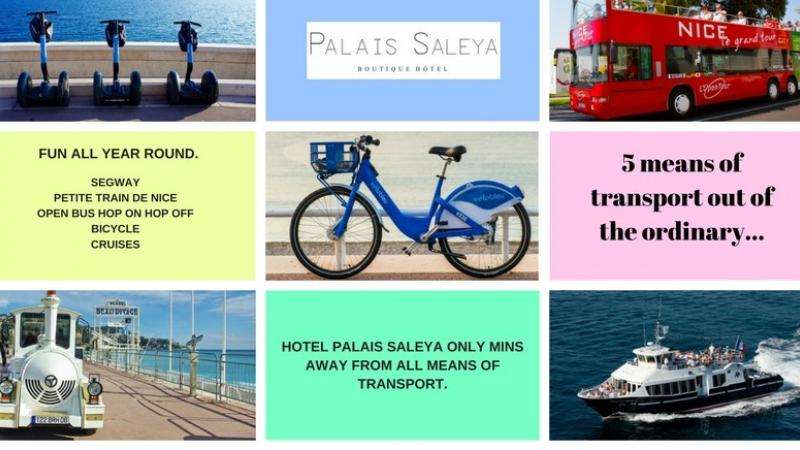 5 Ways to visit Nice: Hotel Palais Saleya